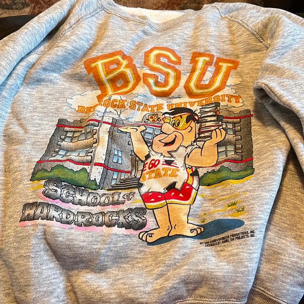 Bedrock state university crew neck